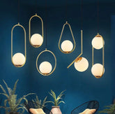 Single pendant ceiling light
